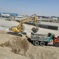 اجازه بیل مکانیکی همراه با پیکور جهت خاکبرداری|خدمات حمل و نقل|ری, دولتآباد|دیوار