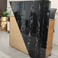 میز کانتر اداری،مطب،سالن آرایشی ام دی اف چراغدار