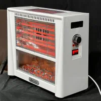 بخاری برقی دوحالته سفید