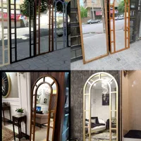 آینه پنجره ای ام دی اف کد ۹۰