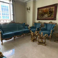 ست کامل مبل استیل فوق العاده تمیز|مبلمان خانگی و میز عسلی|تهران, امانیه|دیوار