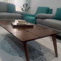 فروش جلو مبلی و دو عسلی|مبلمان خانگی و میز عسلی|یزد, |دیوار