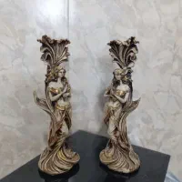 مجسمه شمعدونی جاشمعی فرشته با جعبه و ارسال رایگان