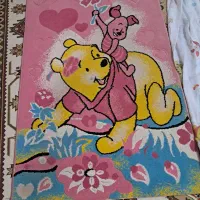فرش اتاق کودک با پرده ست
