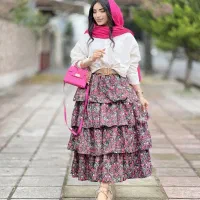 دامن طبقه ای ( ارسال رایگان )