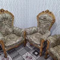 مبل سلطنتی 9 نفره|مبلمان خانگی و میز عسلی|بناب, |دیوار