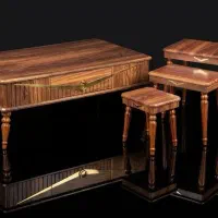 میز جلو مبلی ۴ تکه میز عسلی