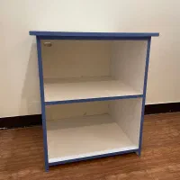 کمد سفید دو طبقه کتابخونه ای سفارشی ام دی اف