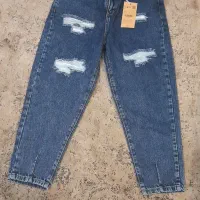 شلوار مام فیت زنانه دخترانه نو