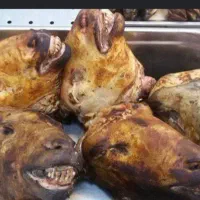 کله پاچه بز پاک نشده