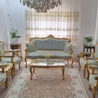 مبل استیل و میز غذا خوری
