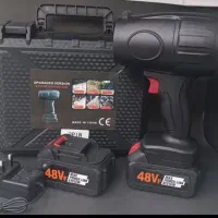 جت فن دمنده قدرت سامسونتی با ۲ عدد باطری دریل شارژ