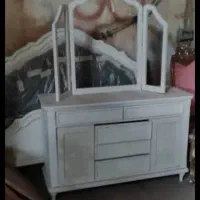 سرویس خواب دو نفره مدل فرانسوی|تخت و سرویس خواب|پردیس, سیاه سنگ|دیوار