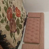 سرویس خواب دونفره با آیینه کنسول شیک و پاف