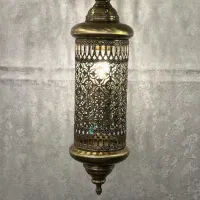 لوسترفانوسی تک شعله سرپیج بزرگ ودیوارکوبش|لوستر و چراغ آویز|تهران, جوادیه|دیوار