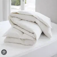 پتو رو تختی دو نفره سفید ساده|رختخواب، بالش، پتو|فردیس, داوری|دیوار