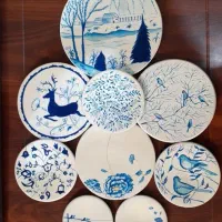 دیوارکوب سفالی