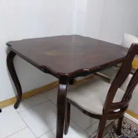 میز نهارخوری|میز و صندلی غذاخوری|رشت, باهنر|دیوار