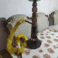 قلیان تنه چوبی کاملآ سالم
