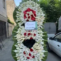 تاج گل تسلیتی مدل ژرورا نارنجی(بزرگ ، کوچک)|خدمات پذیرایی، مراسم|کرج, گوهردشت|دیوار