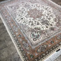 (فرش فرزین)فرش۱۲متری دستباف،نقشه نوین فر،گل ابریشم|فرش|تبریز, |دیوار