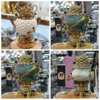 سماور گازی مارک برادران ایران نژاد سنگی ماربل کتری