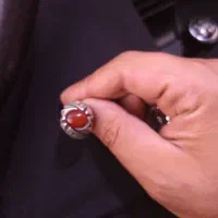 دو عدد انگشتر نقره|جواهرات|مشهد, حرم مطهر رضوی|دیوار