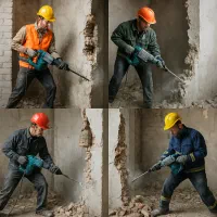 شیار زنی وتخریب ساختمان