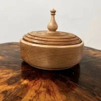 قندان چوبی قطر ۱۵