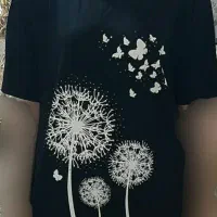 تیشرت پنبه ای نرم سنگدوزی در طرح های مختلف فقط 249