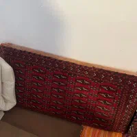 پشتی و قالیچه ی دستبافت