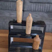 شلف سه عددی جنس هایگلاس و رومیزی|کتابخانه، شلف، قفسه‌های دیواری|کرج, کیانمهر|دیوار