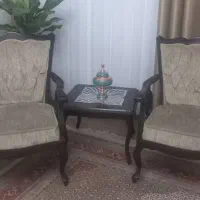 مبل۸نفره همراه با سرویس غذا خوری|مبلمان خانگی و میز عسلی|پرند, فاز ۵|دیوار