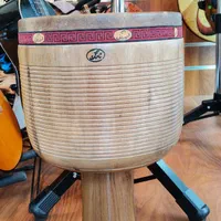 تنبک شیرانی /چوب گردو پوست شتر/بدنه یک تیکه|درام و پرکاشن|نوشهر, |دیوار