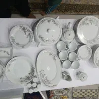 54پارچه چینی آشپزخانه 6نفره نو|ظروف سرو و پذیرایی|شاهین دژ, |دیوار