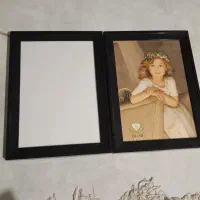 دو عدد قاب عکس مشکی