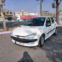 پژو۲۰۶ مدل۸۱ سفیدرنگ فابریک کارخانه|خودرو سواری و وانت|خوی, |دیوار