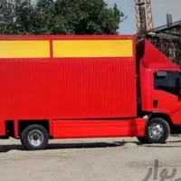اتوبار تهران حمل بار ثاثیه منزل کارگر خالی اسباب