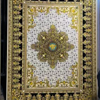 فرش طرح ورساچه کرم طلایی 1200شانه با گارانتی معتبر|فرش|شیراز, عادل آباد|دیوار