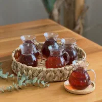 جهاز سرویس چوبی سرویس اشپزخانه قابلمه بشقاب