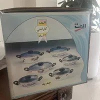 سرویس 7 پارچه قابلمه لعابی کاملا نو|ظروف پخت‌وپز|تهران, تجریش|دیوار