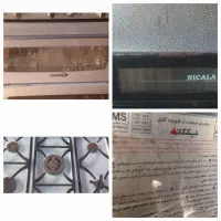 اجاق گاز کارکرده و بخاری گازی کارکرده