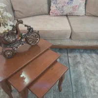 مبل راحتی  ۷ نفره با میز و عسلی|مبلمان خانگی و میز عسلی|باقرشهر, |دیوار