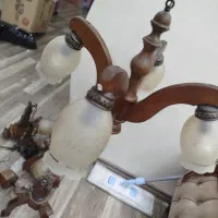 لوستر چوبی
