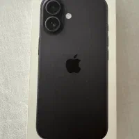 آیفون ۱۶ نرمال ۱۲۸ مشکی رجیستر شده