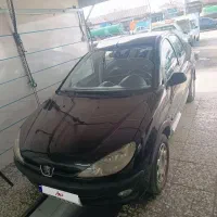 206 sd مشکی بیرنگ مدل 95|خودرو سواری و وانت|قزوین, |دیوار