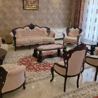 مبلمان  به همراه بوفه و آینه کنسول|مبلمان خانگی و میز عسلی|تهران, جماران (نیاوران)|دیوار