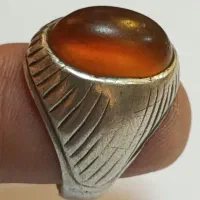 عقیق زرد جزع یمنی