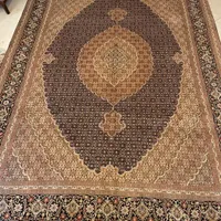 یک تخته فرش ۶ متری دستبافت ماهی تبریز - ۵۰ رج|فرش|تهران, هروی|دیوار