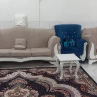 مبل دست دوم خانگی|مبلمان خانگی و میز عسلی|ابریشم, |دیوار